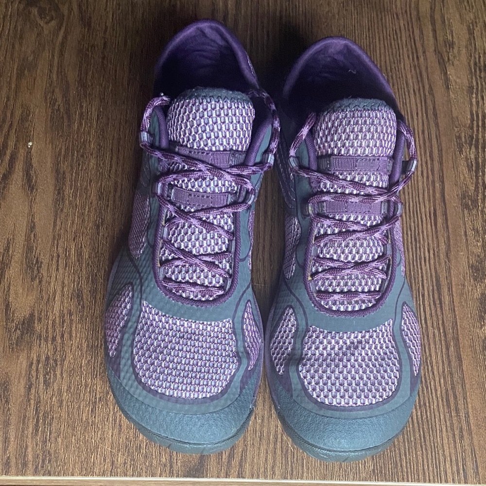 Merrell Women's Purple and Gray Trail Athletic Shoes